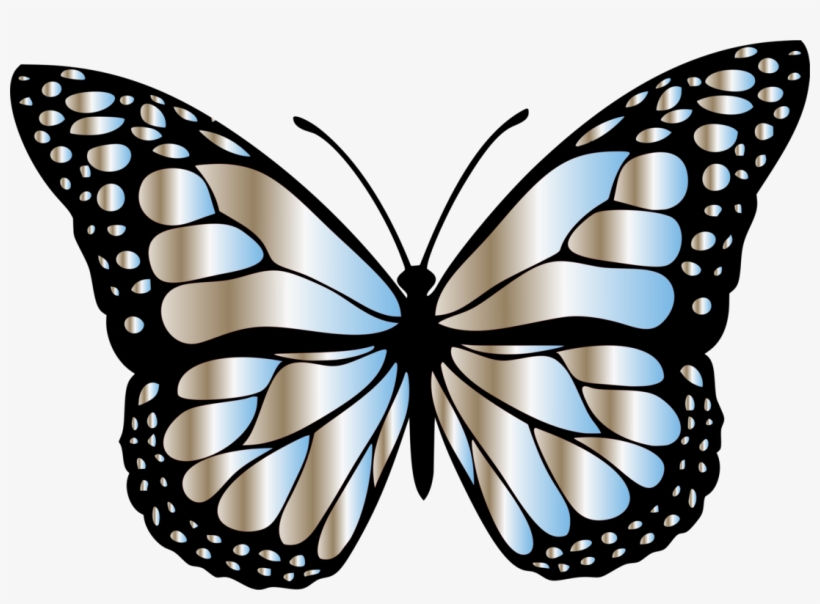 Monarch Butterfly Clipart Yellow Butterfly - Different Colors Of Butterfly, transparent png download