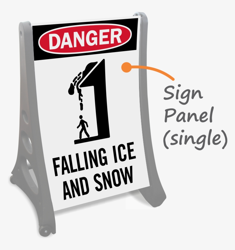 A-frame Portable Sidewalk Sign - Paper Product, transparent png download