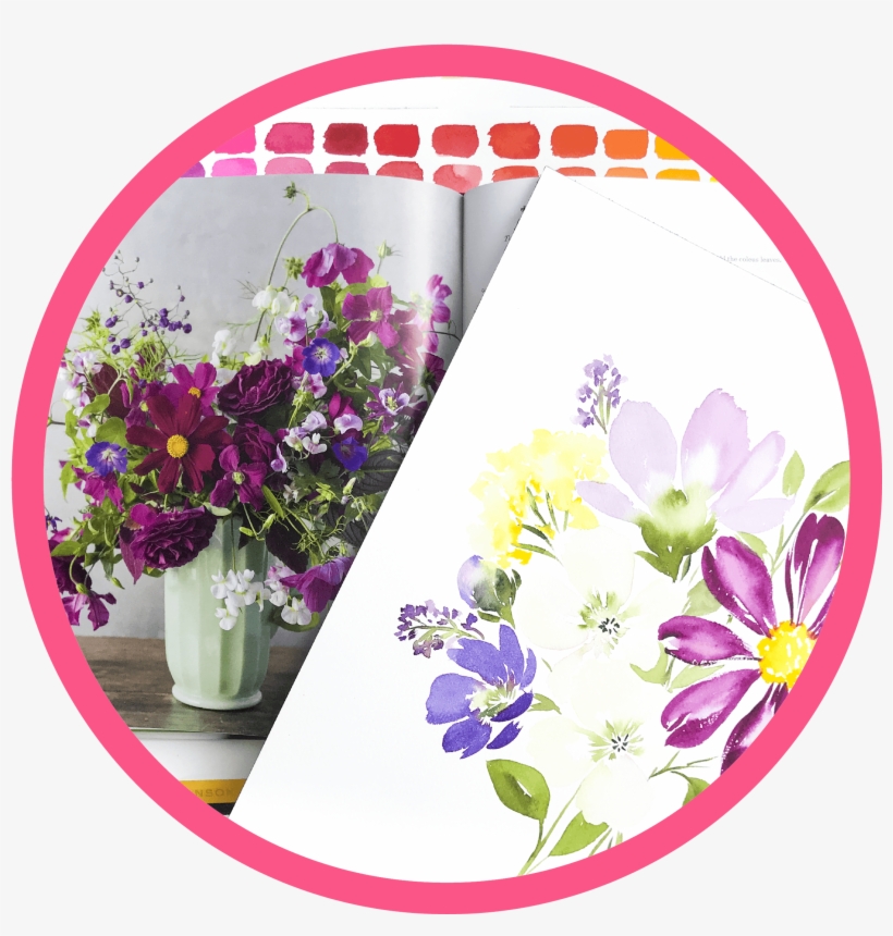 Learn How To Quickly Create Breathtaking Watercolor - Artificial Flower, transparent png download