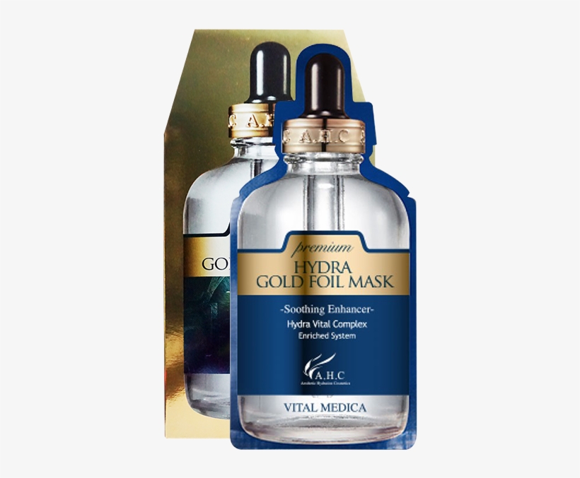 Melmel - Ahc Hydra Gold Foil Mask, transparent png download