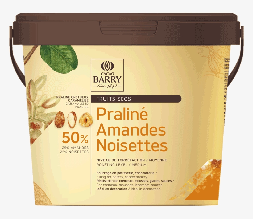 Praliné 50% Almonds Hazelnuts - Cacao Barry, transparent png download