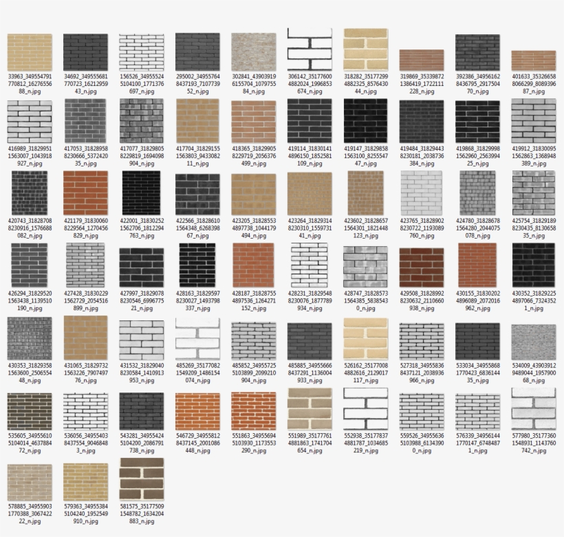 Ladrillos3 Ladrillos5 Texturas De Ladrillos - Felt, transparent png download