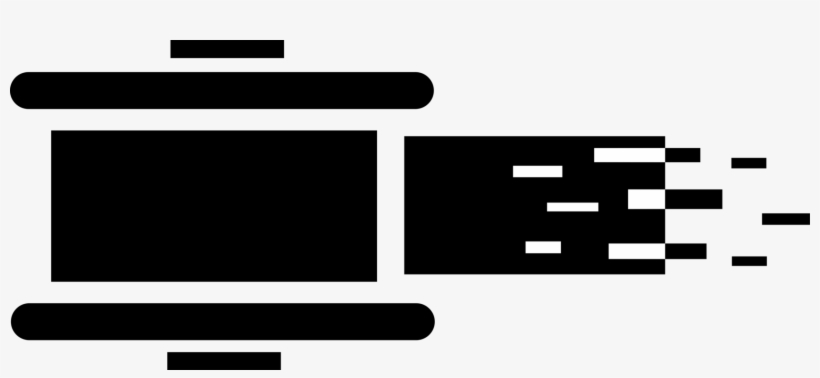 Vector Illustration Of Pressure-sensitive Adhesive - Monochrome, transparent png download