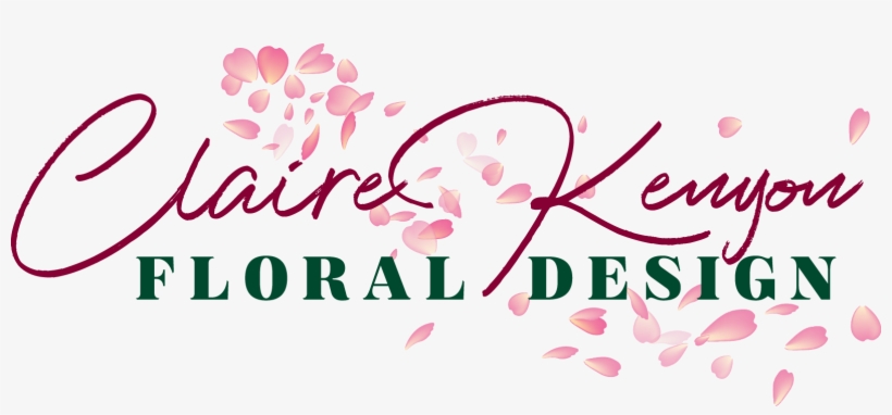Claire Kenyon Floral Design Logo - Calligraphy, transparent png download