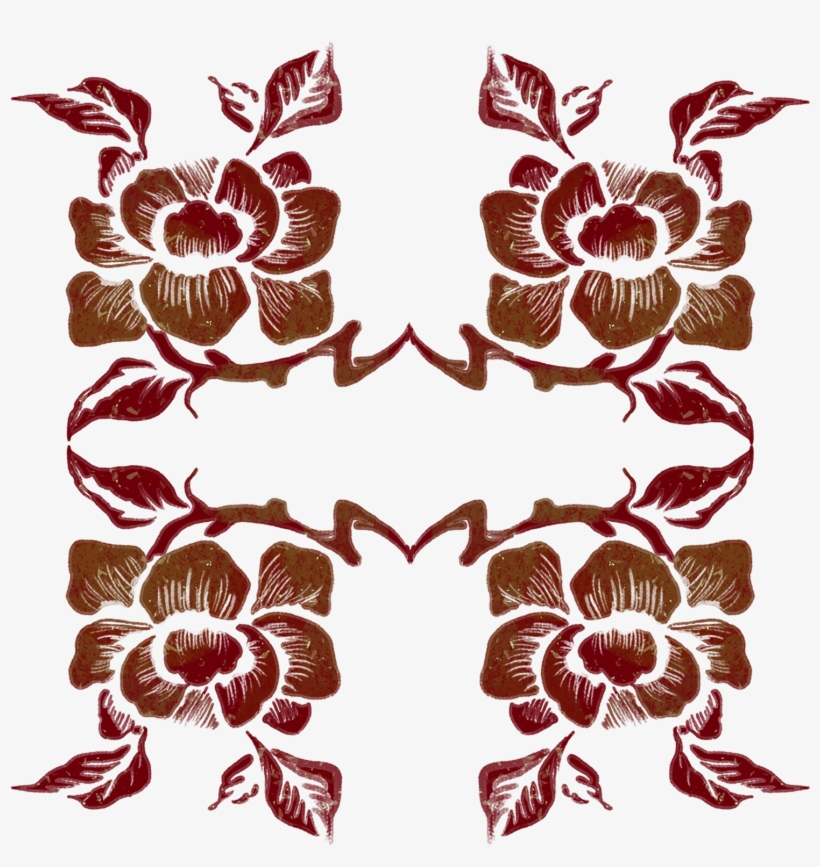 Hand Painted Chinese Style Tradition Pattern Png And - Motif, transparent png download