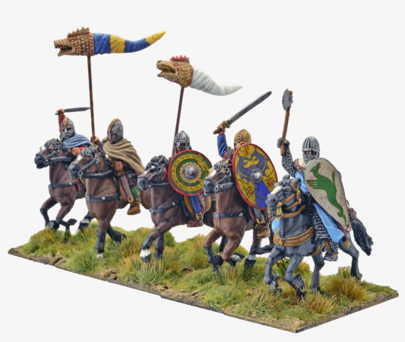 Standard Bearer With A Draco Banner - Horse, transparent png download