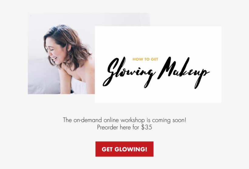How To Get Glowing Makeup Header - Photo Shoot, transparent png download