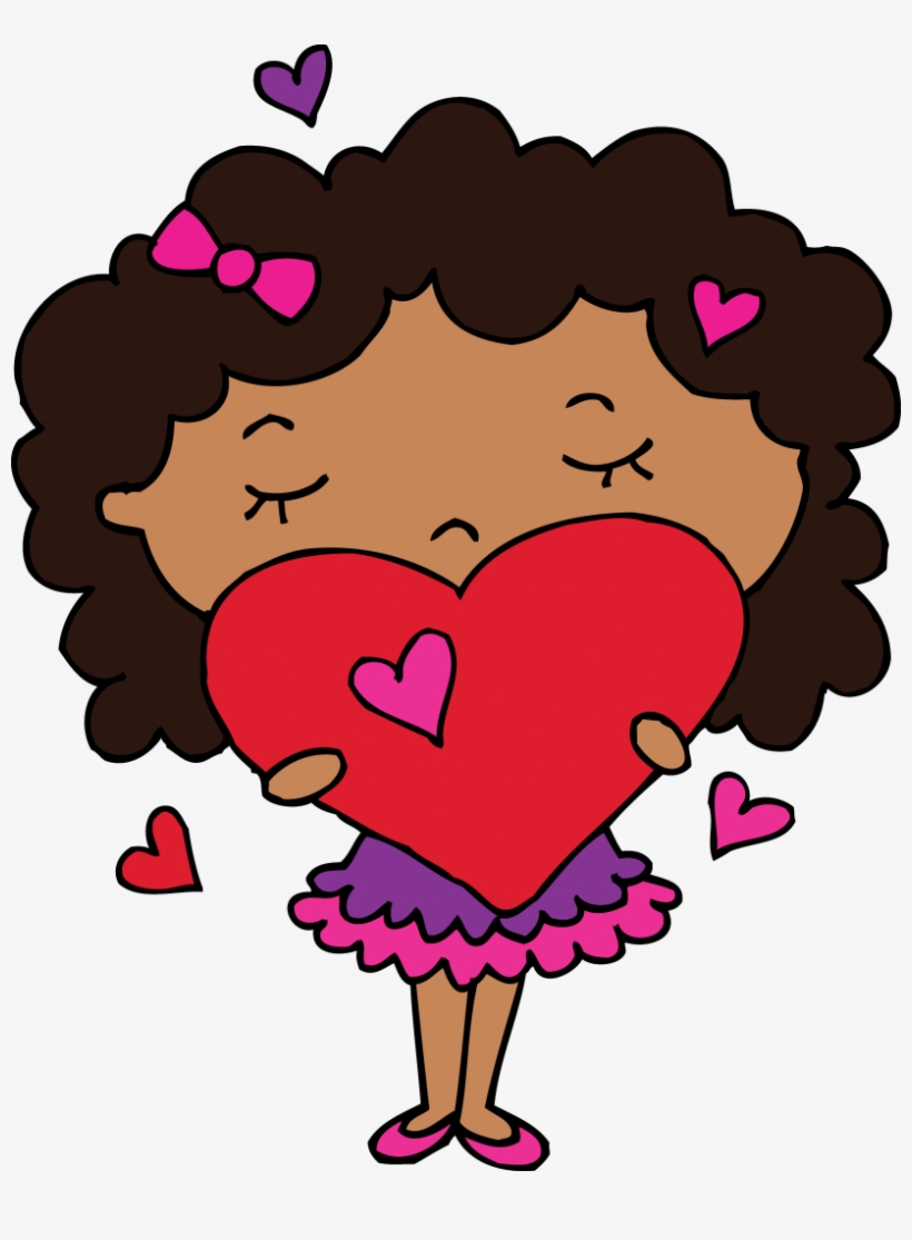 Cute Heart Clipart - Girl Heart Clipart, transparent png download