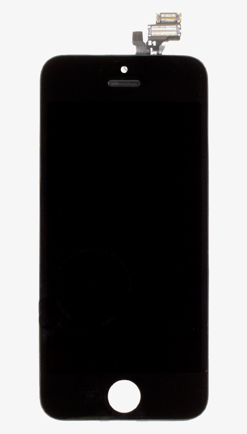 Iph5blklcd - Lcd Iphone 5 Black, transparent png download