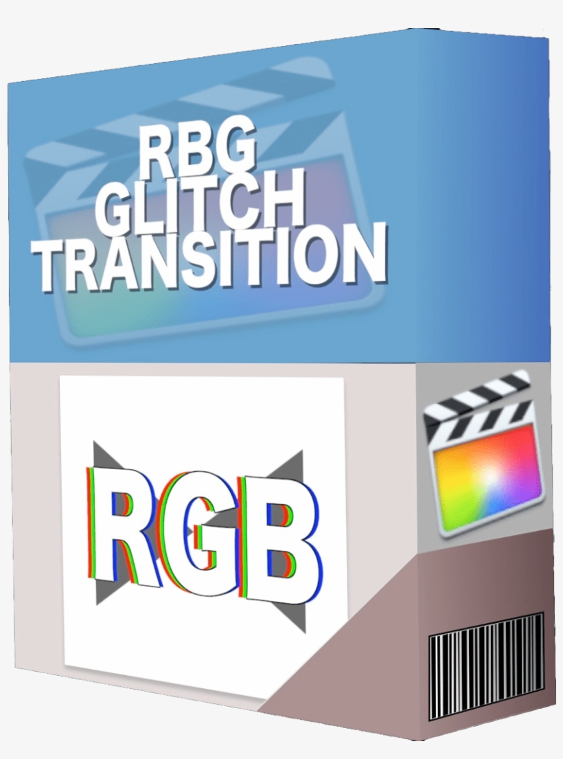 Rbg Glitch Transition - Graphic Design, transparent png download