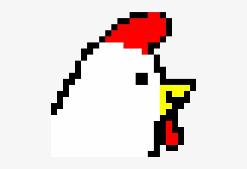 Drawn Pixel Art Chicken - Star Mario Pixel Png, transparent png download
