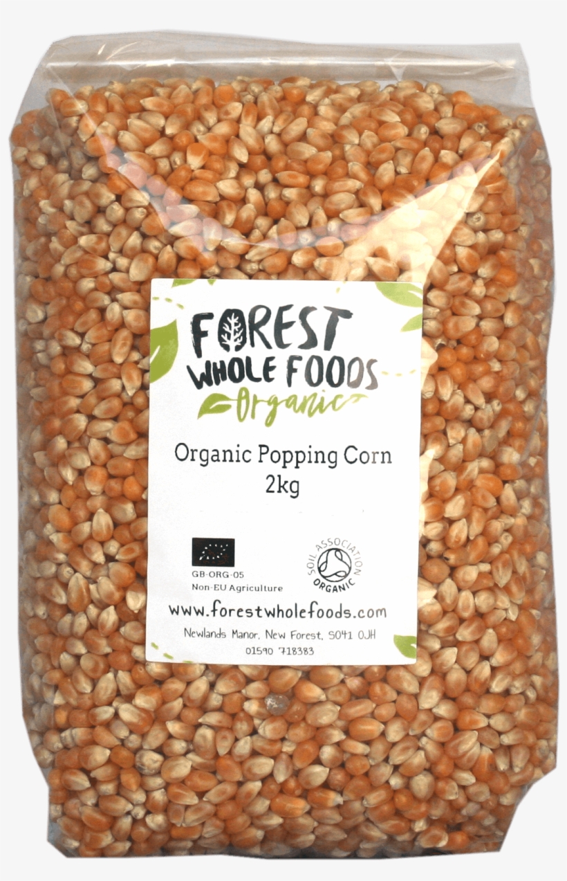 Organic Popping Corn 2kg - Cranberry Bean, transparent png download