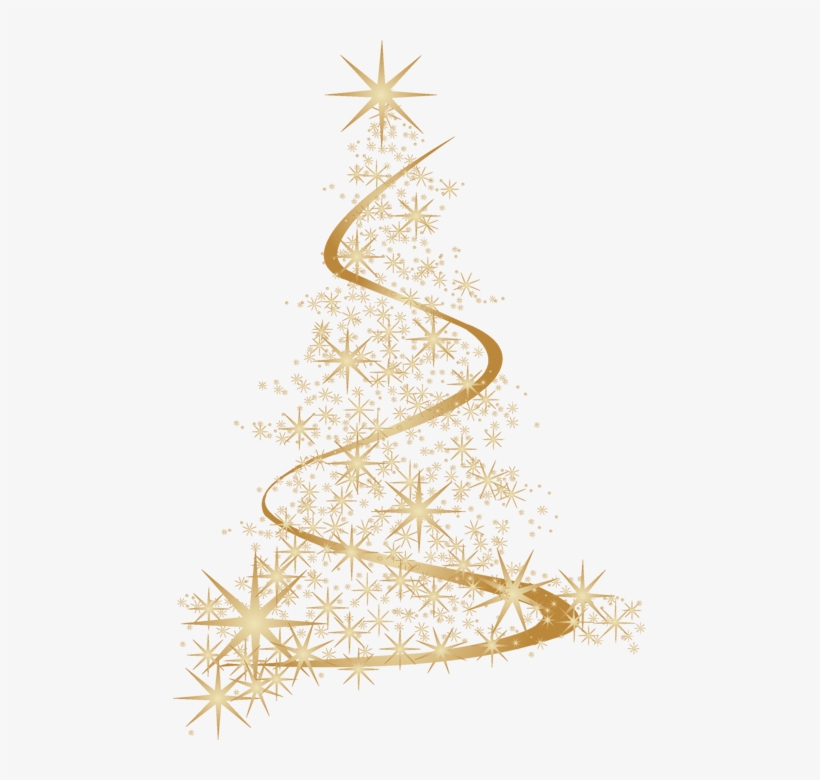 Arbol De Navidad Dorado Png, transparent png download