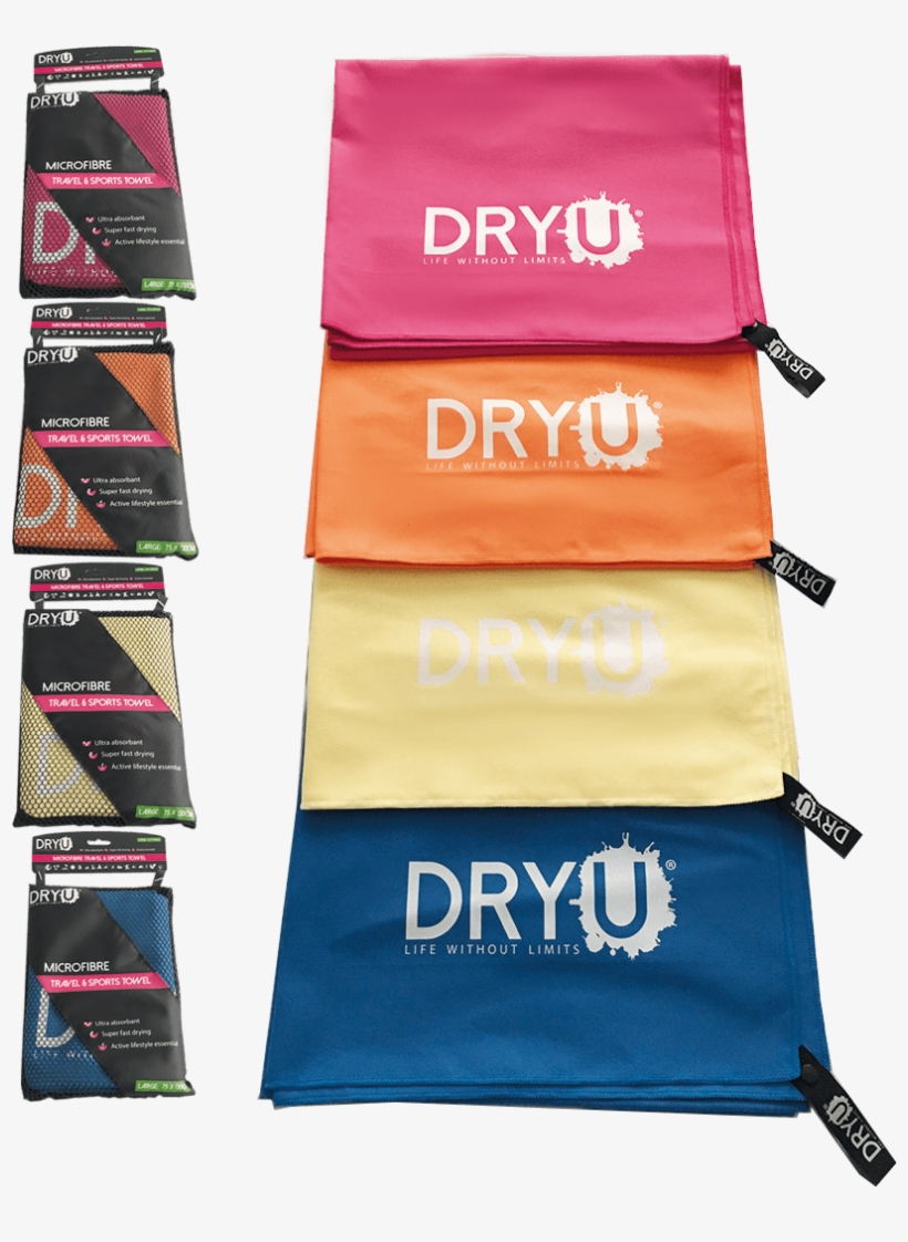 Iowa Travel Towel Images Dryu Microfibre Travel And - Travel Towel Packaging, transparent png download