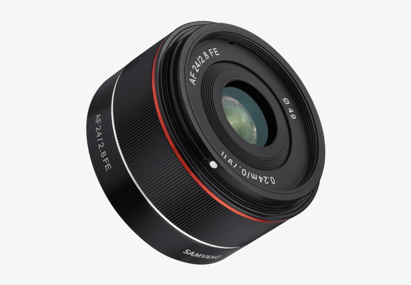 1530882228 - Samyang Af 24mm F/2.8 Fe Lens For Sony E, transparent png download