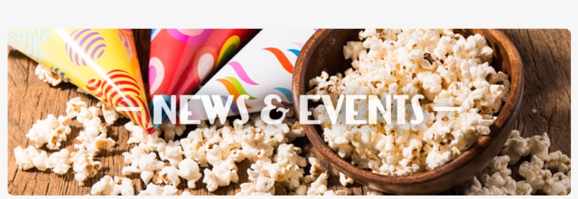 Koated Kernels Flavored Popcorn News Events Banner - Popcorn, transparent png download