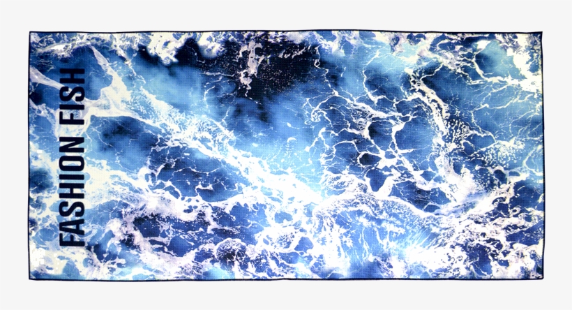 The Fashion Fish Sand Free Towel Ocean Rip - Visual Arts, transparent png download