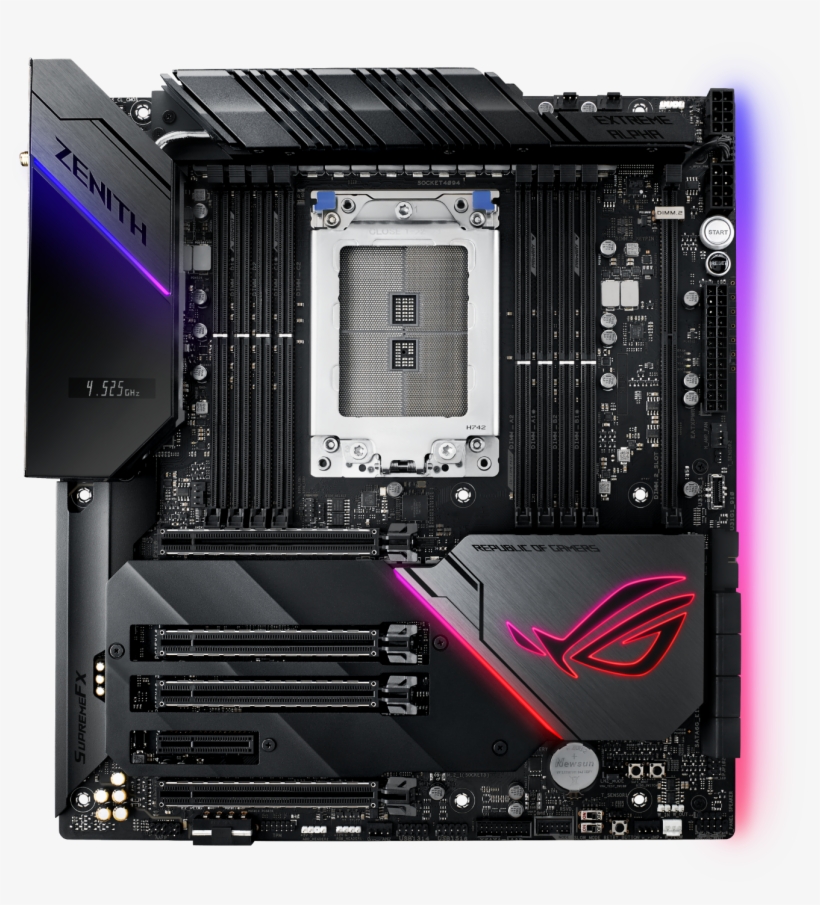 The Cooling Design Gets An Upgrade Through The Use - Asus Zenith Extreme Alpha, transparent png download