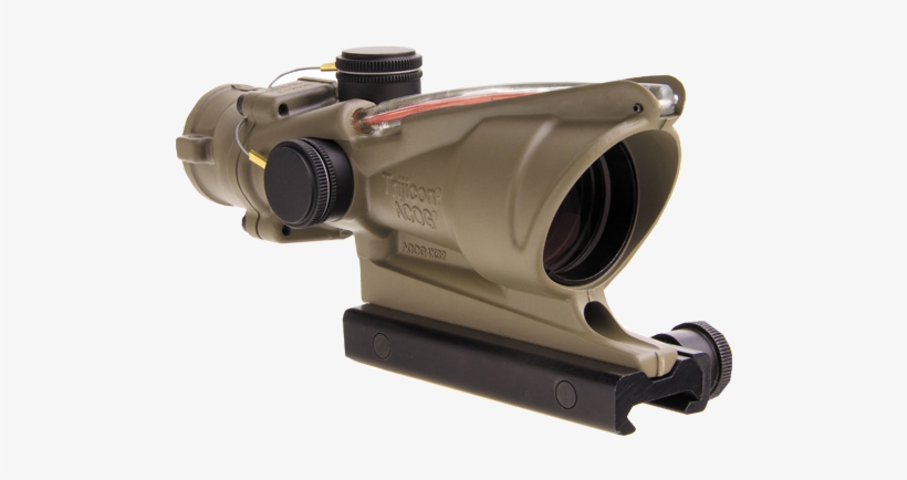 Trijicon Acog Dual Illuminated Green Crosshair 223 - Trijicon Acog 4x32 Ta31 D, transparent png download