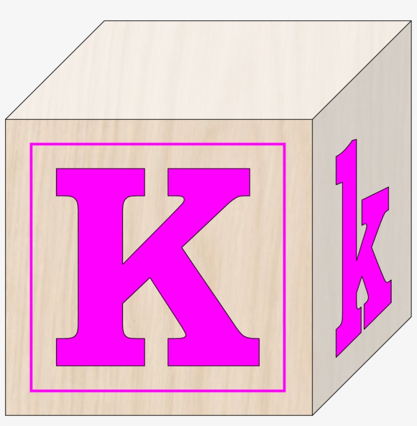 Blocks K Image - Blocks K, transparent png download