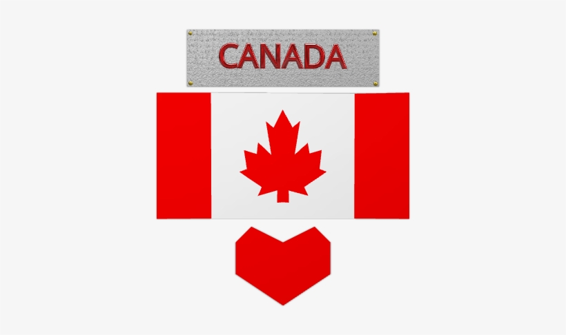 Canadian Flag - Emblem, transparent png download
