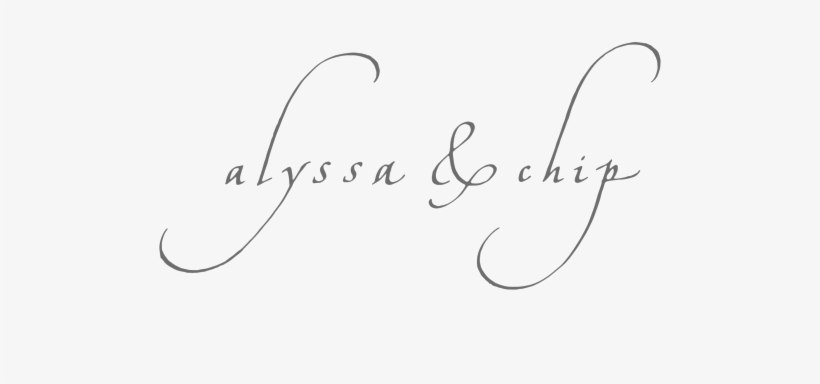 Alyssa&chip - Calligraphy, transparent png download