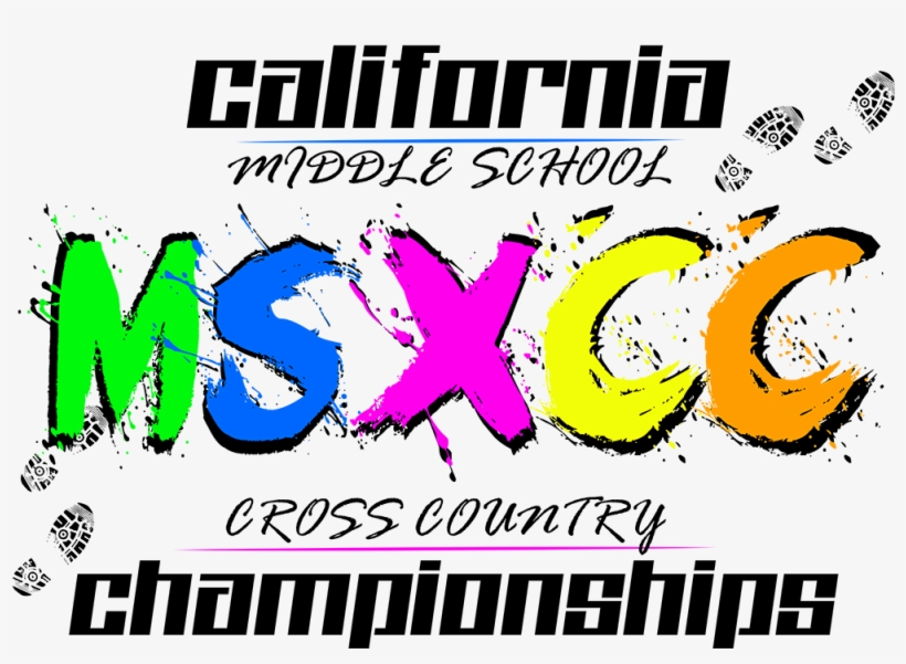 Ca Middle School Xc Championships - Graphic Design, transparent png download