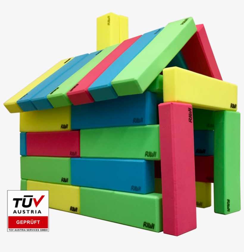 Riwi Building Blocks - Tuv Austria, transparent png download