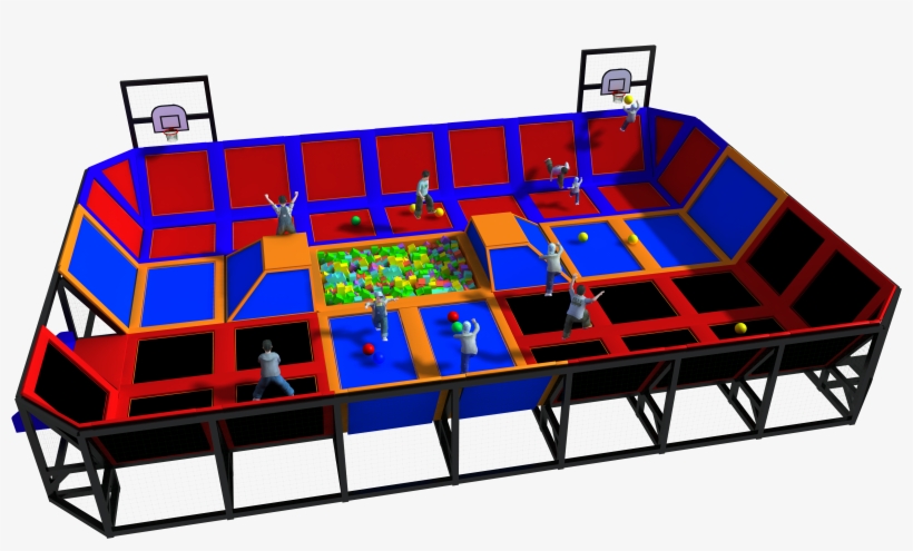 Asi-amusement Services International - Elevation Trampoline Et Amusement, transparent png download