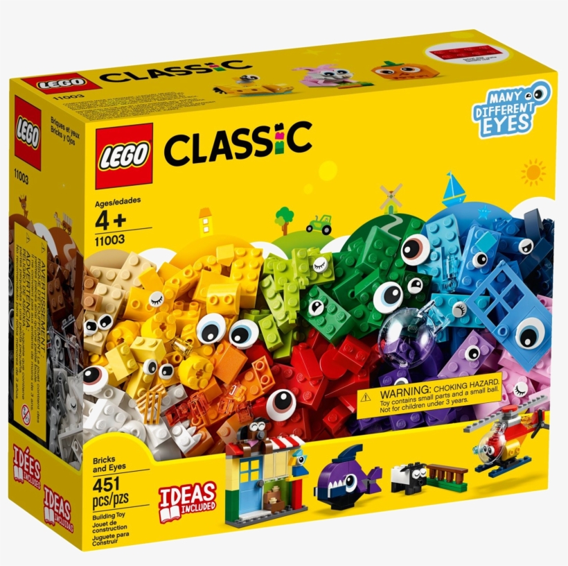 11003 Bricks And Eyes - Lego 11003, transparent png download