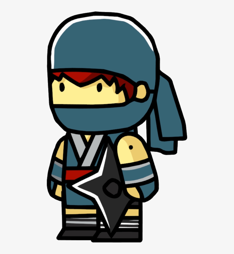 Image Ninja Female Png Scribblenauts Wiki Fandom - Cool Weapons In Scribblenauts The Game, transparent png download