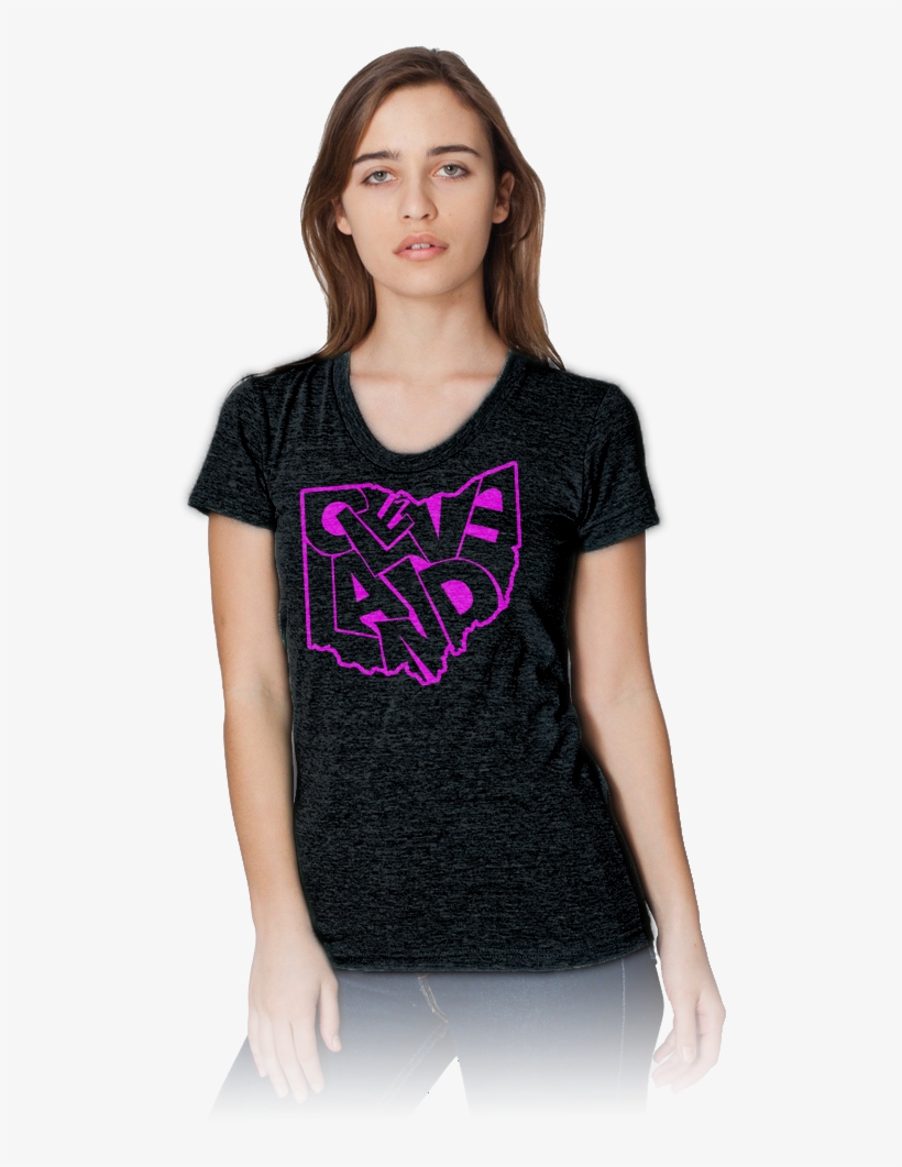 Image Of Girl's Ohio Outline Pink - Girl, transparent png download