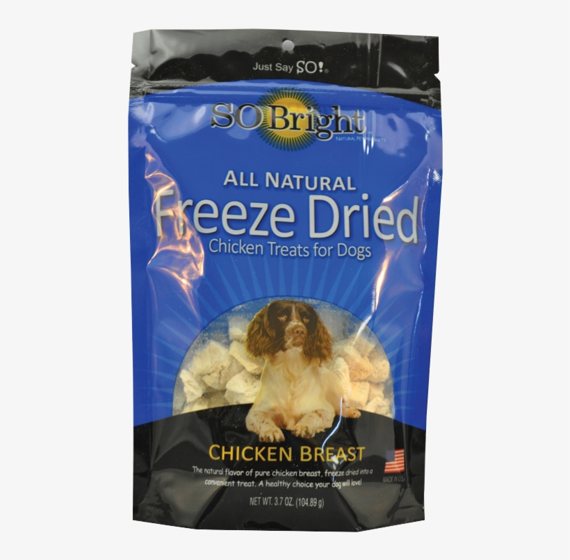 So Bright Freeze Dried Treats Chicken Breast, - Companion Dog, transparent png download