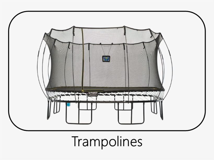 Not Sure About Getting A Trampoline We Offer The Best - New Style Trampoline, transparent png download