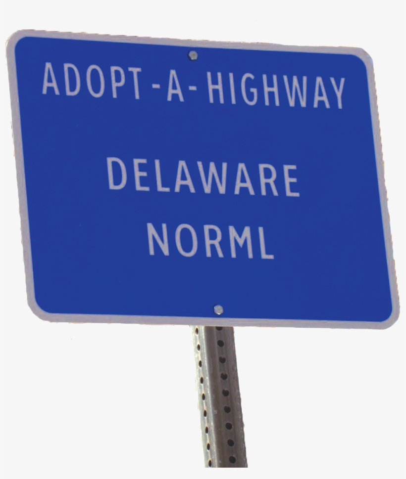 Adopt A Highway - Traffic Sign, transparent png download