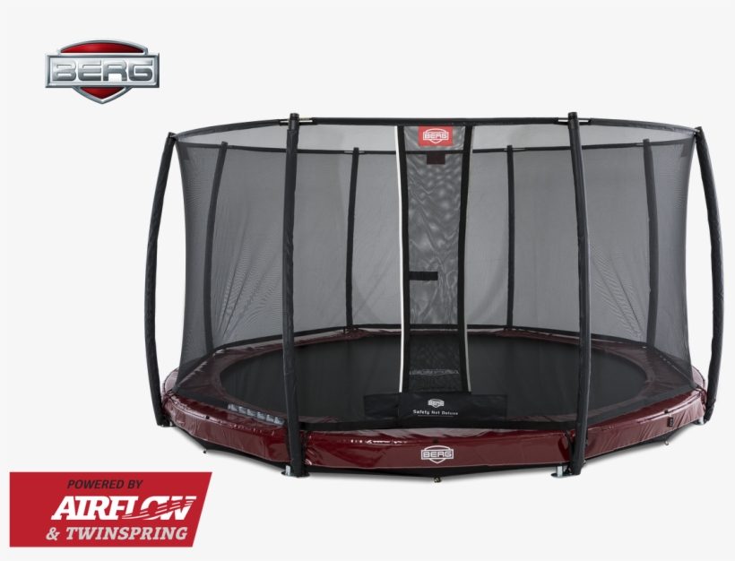 Berg 14ft Elite Inground Trampoline Safety Net Deluxe, transparent png download