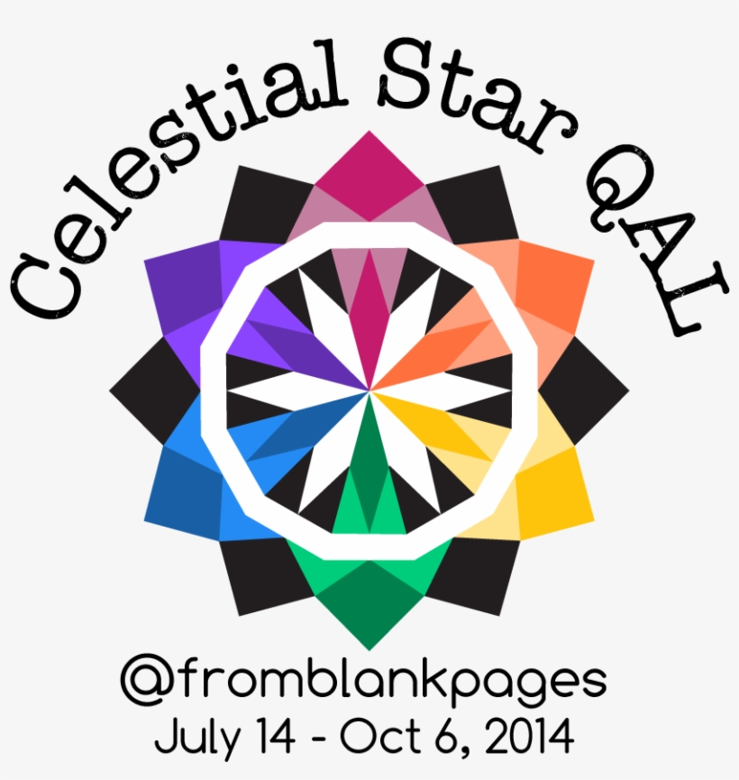 Celestial Star Qal With From Blank Pages - Graphic Design, transparent png download