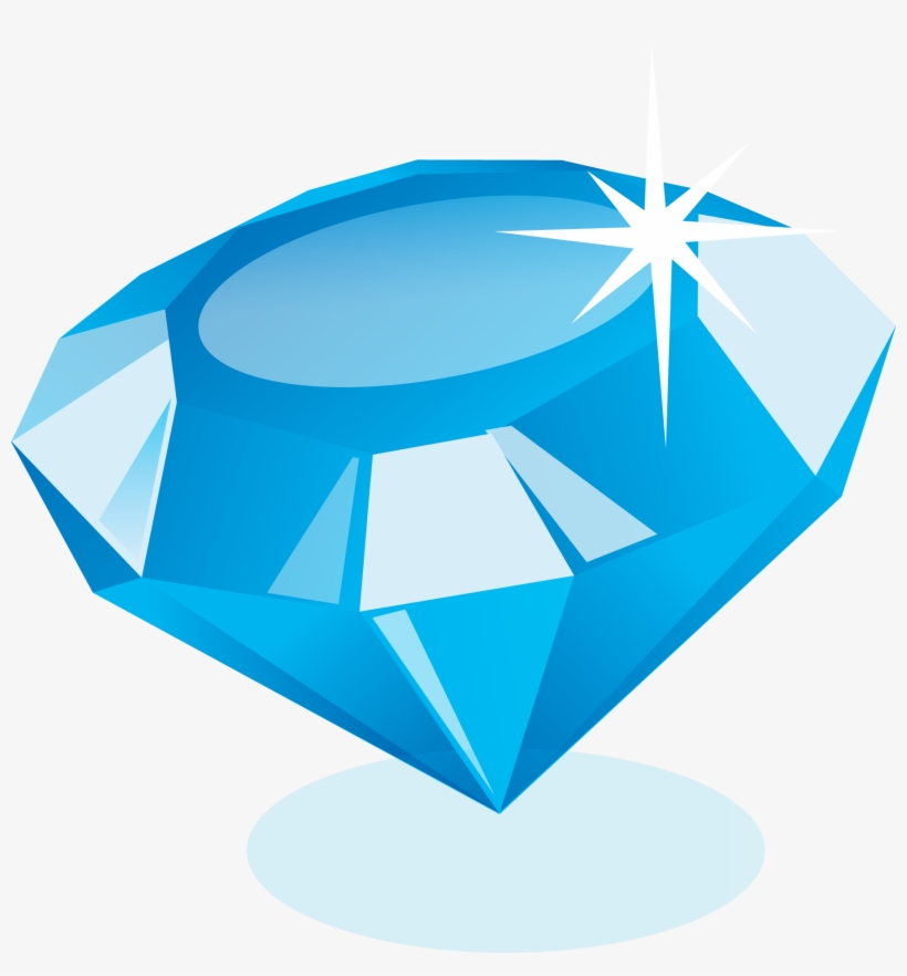 Brilliant Drago Blue - Бриллиант Клипарт, transparent png download