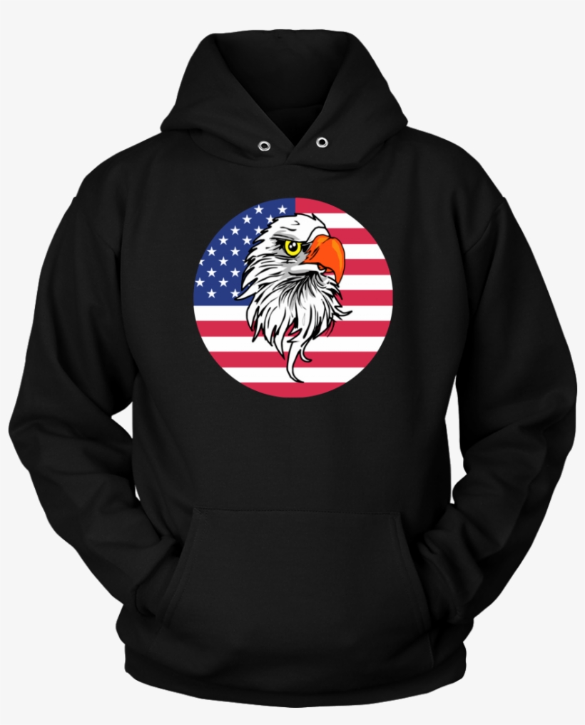 Eagle American Flag - Shirt, transparent png download