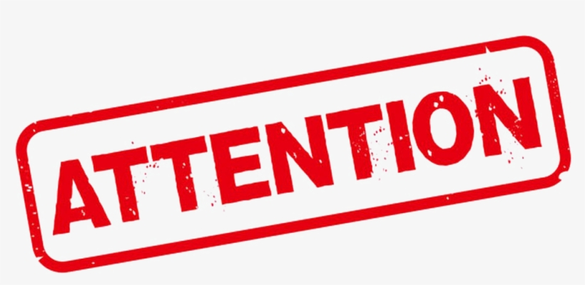 Attention Png Photo - High Risk, transparent png download