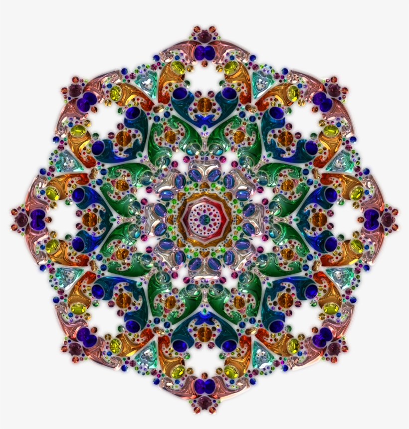 Mandala About Colorful - Mandala, transparent png download
