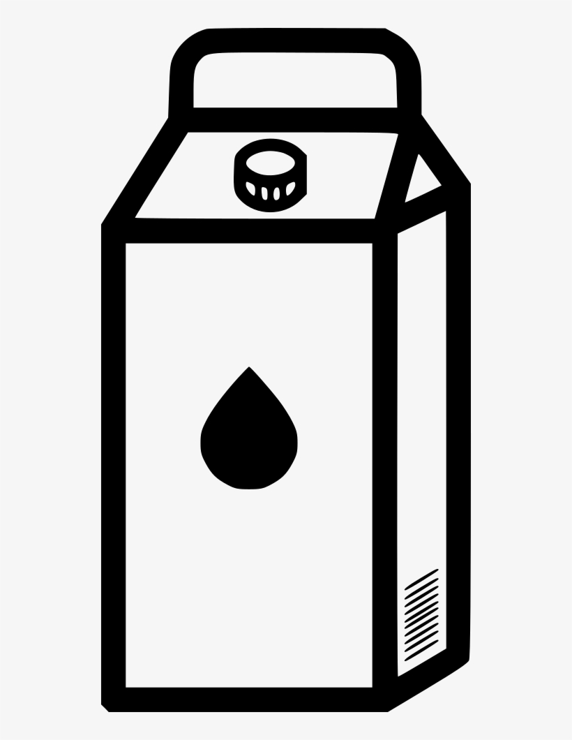 Png File Svg - Milk Package Icon, transparent png download