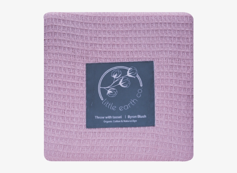 Organic Cotton Throw With Tassel - Circle, transparent png download