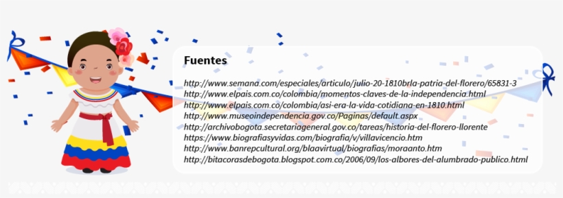 Adornadas Con La Bandera Colombiana, transparent png download