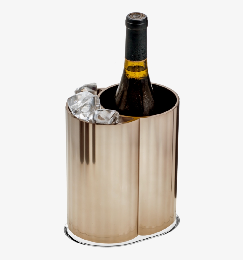 Titanium Aluminum Wine Cooler Chiller Twochamber Ice Wine Cooler