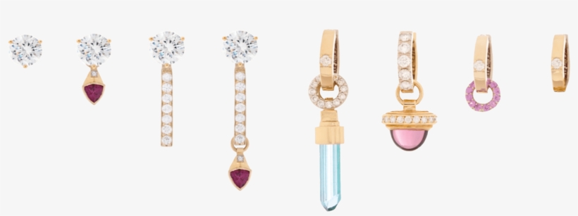 To Mix And Match Earring Components, Hoops, Jackets, - Earrings, transparent png download