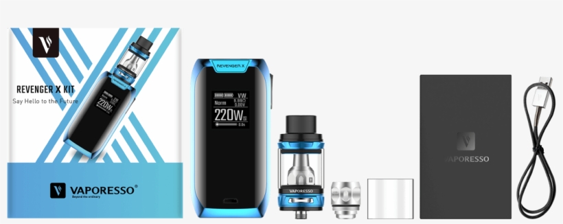 Revenger X Kit Package - Vaporesso Revenger X Kit, transparent png download