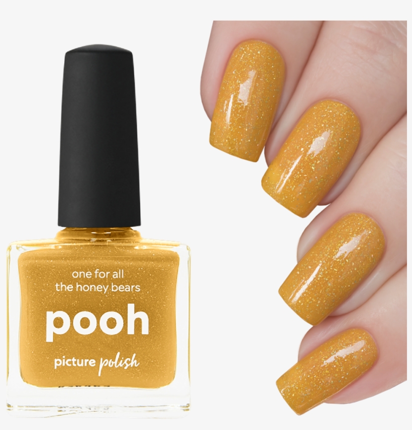 Nail Polish Pooh - Nail, transparent png download