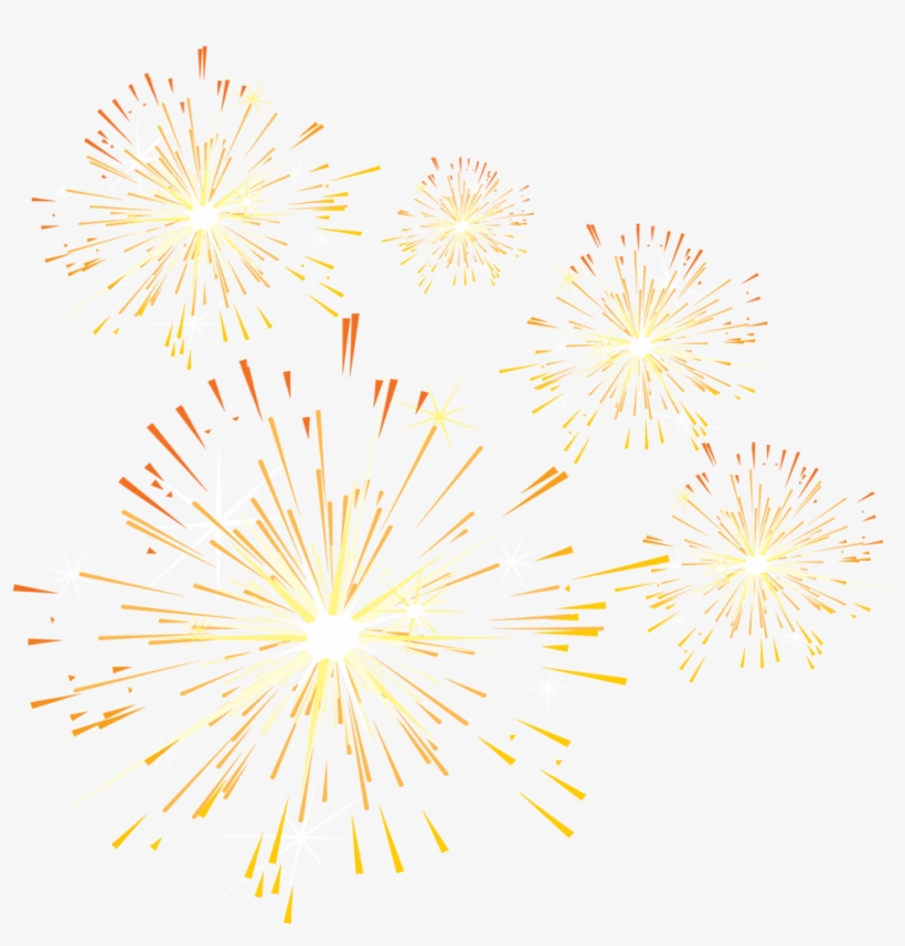 Petal Pattern Golden Simple, transparent png download