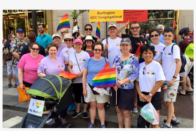 Ucc Congregational Burlington Supports Gay Pride - Pride Parade, transparent png download